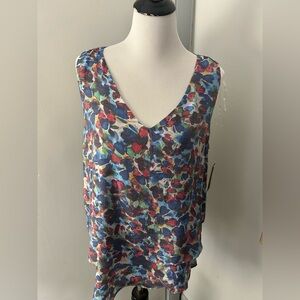 NWT Zac & Rachel Womens Sleeveless Tunic Size Large